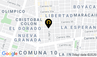 Mapa de Dulces La Victoria en Cali