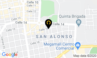 Mapa de Dulces Lantor en Bucaramanga