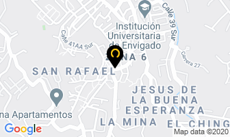 Mapa de Dulces Luis Da en Medellín