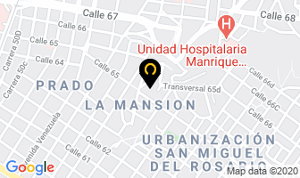 Mapa de Dulces Maravilla en Medellín