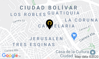 Mapa de Dulces Publicitarios A Y S en Bogotá D.C