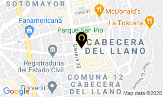 Mapa de Duncan Danza Estudio en Bucaramanga