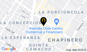 Mapa de Duque Caro Y Cía Ltda. en Bogotá D.C