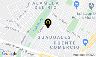 Mapa de Duque Cifuentes Henry en Cali
