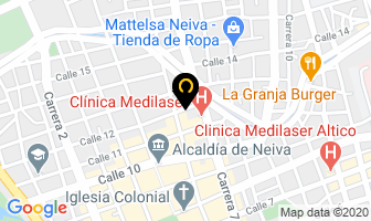 Mapa de Durán Poveda Luis Antonio en Neiva