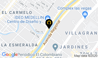 Mapa de Durapanel en Medellín