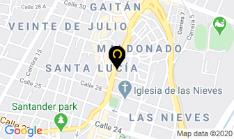 Mapa de Dx Oral en Tunja