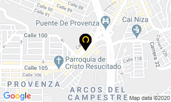 Mapa de Dystecnicos en Bucaramanga