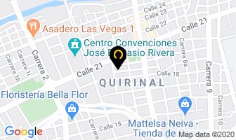Mapa de E-aristas en Neiva