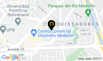 Mapa de E-c Center S.a.s. en Medellín