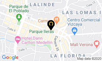 Mapa de E-freedom Cigarrillo Electrónico en Medellín