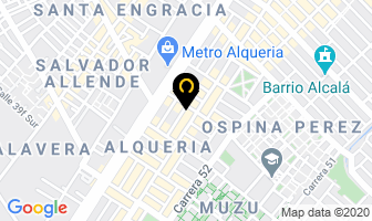 Mapa de E-pisos Y Techos En Madera en Bogotá D.C