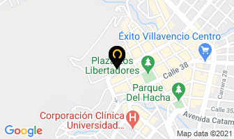 Mapa de E12 Studio en Villavicencio