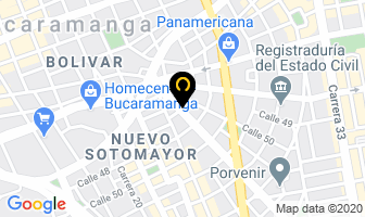 Mapa de Easy Mop en Bucaramanga