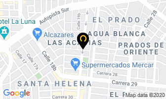 Mapa de Ebanistería Luis Eduardo Martínez en Cali