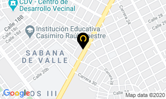 Mapa de Ebanistería Rangel en Valledupar