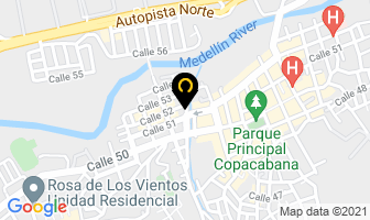 Mapa de Ebanistería Superior en Copacabana