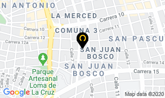 Mapa de Ebanistería Velásquez en Cali