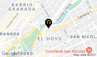 Mapa de Ebarquitec en Cali