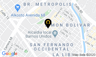 Mapa de Ecaz Sas en Bogotá D.C