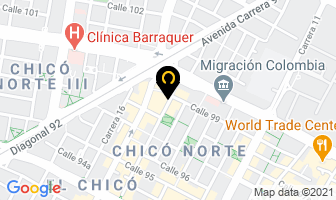 Mapa de Eccowas en Bogotá D.C