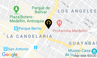 Mapa de Echeverri Gutiérrez Ivar en Medellín