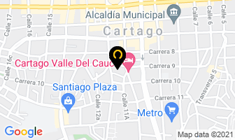 Mapa de Echeverri William en Cartago