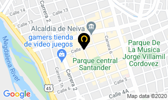 Mapa de Eclipse Solar en Neiva
