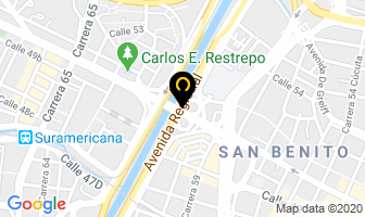Mapa de Eco Carnes en Medellín