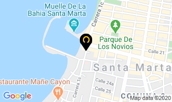 Mapa de Ecobio Colombia Ltda. en Santa Marta