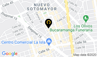 Mapa de Ecocatalizador en Bucaramanga