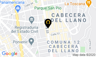 Mapa de Ecodes Ltda. en Bucaramanga