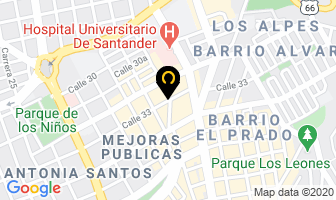 Mapa de Ecoinser Ltda en Bucaramanga