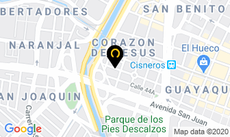 Mapa de Ecolorgraficas en Medellín