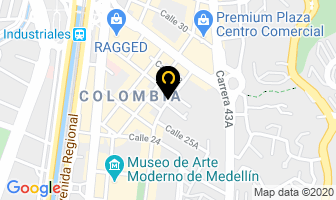 Mapa de Ecoluz S.a.s en Medellín