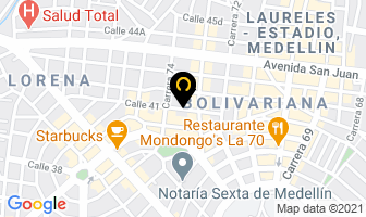 Mapa de Ecometric Ltda. en Medellín