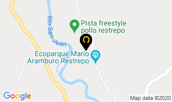 Mapa de Ecoparque regional mario aramburo en Andes