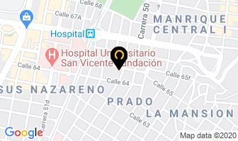 Mapa de Ecoprado en Medellín