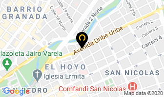 Mapa de Edarvico-eduardo Arango Cía. en Cali
