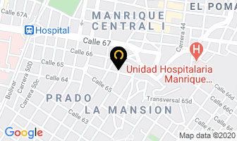 Mapa de Edgar Fernández Muebles en Medellín