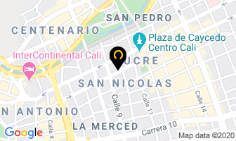 Mapa de Edgar Gutierrez Salinas en Cali
