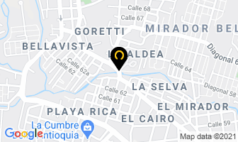 Mapa de Edi Llaves en Bello