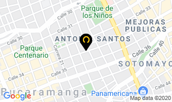 Mapa de Ediciones & Formas Ltda. en Bucaramanga