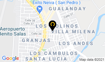 Mapa de Ediciones Creativa en Neiva
