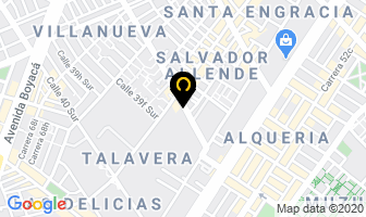 Mapa de Ediciones Españolas Agendas Deusto en Bogotá D.C