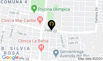 Mapa de Ediciones Interactivas Siglo Xxi Ltda. en Santa Marta