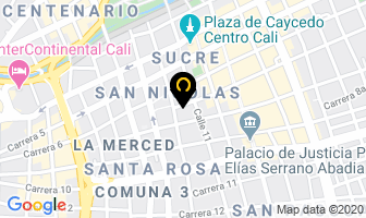 Mapa de Edificio Parqueadero Alhach en Cali