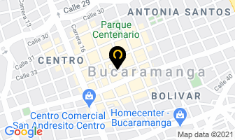 Mapa de Edifico Bancoquia en Bucaramanga