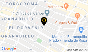 Mapa de Edilberto Imitola Acero en Barranquilla