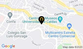 Mapa de Edisalud De Caldas en Manizales